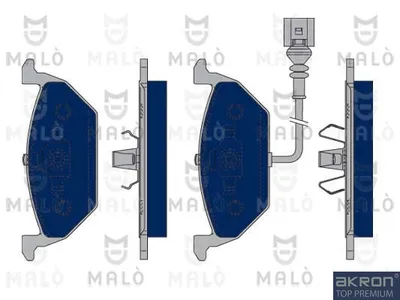 Juego de pastillas de freno Audi A3 · Audi A3 Sportback · Seat ALTEA