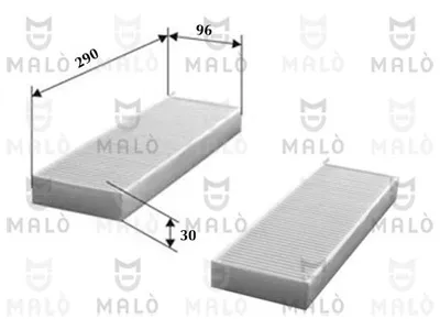 Filtro, aire habitáculo Citroën BERLINGO / BERLINGO FIRST Box Body/MPV · Citroën C4 PICASSO I MPV · Citroën C4 GRAND PICASSO I