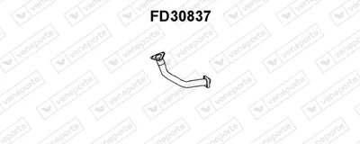 Tubo de escape VENEPORTE FD30837