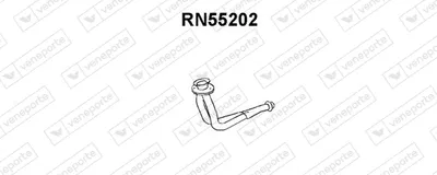 Tubo de escape Renault 19 I · Renault 19 I Chamade · Renault 19 II