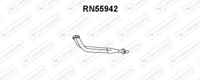 Tubo de escape VENEPORTE RN55942