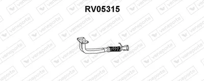 Tubo de escape VENEPORTE RV05315