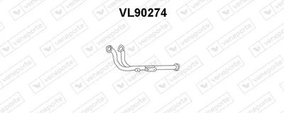Tubo de escape Volvo 740 · Volvo 760 Kombi · Volvo 740 Kombi