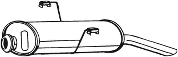Silenciador posterior Peugeot 306 · Peugeot 306 Break · Peugeot 306 Estate Van