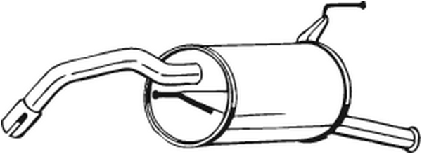 Silenciador posterior Toyota STARLET
