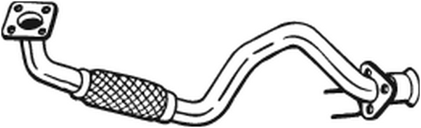 Tubo de escape Seat TOLEDO II · Seat LEON · Vw GOLF IV