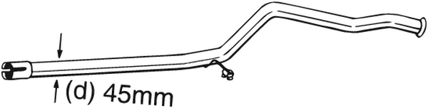 Tubo reparación, catalizador Peugeot 206 Hatchback · Peugeot 206 Van
