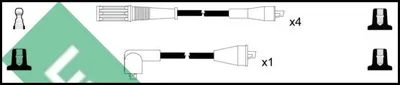 Juego de cables de encendido Fiat FIORINO Box Body/MPV · Fiat FIORINO Pick up