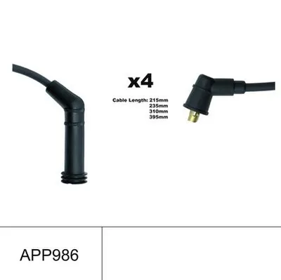 Juego de cables de encendido Hyundai ATOS · Hyundai GETZ · Hyundai i10 I