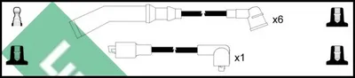 Juego de cables de encendido Nissan LAUREL · Nissan PATROL III/1 Station Wagon · Nissan PATROL III/1 Hardtop