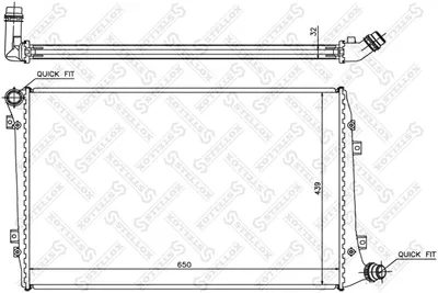 Radiador, refrigeración del motor Audi A3 · Audi A3 Sportback · Audi A3 Convertible