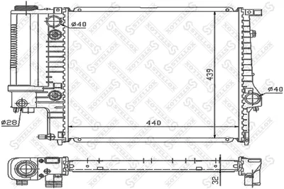 Radiador, refrigeración del motor Bmw 3 · Bmw 3 Touring · Bmw 3 Coupe