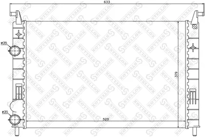 Radiador, refrigeración del motor Fiat PALIO · Fiat PALIO Weekend · Fiat STRADA Pickup