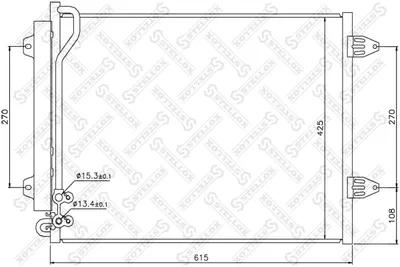 Condensador, aire acondicionado Vw PASSAT B6 · Vw PASSAT B6 Variant · Vw PASSAT CC B6