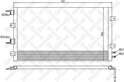 Condensador, aire acondicionado Chrysler SEBRING