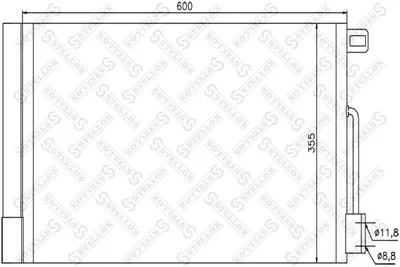 Condensador, aire acondicionado Alfa Romeo GIULIETTA · Alfa Romeo 4C · Alfa Romeo 4C SPIDER