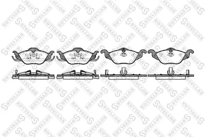 Juego de pastillas de freno Opel ASTRA F Saloon · Opel ASTRA F Convertible · Opel ASTRA G Hatchback