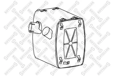 Silenciador central/posterior STELLOX 82-03078-SX