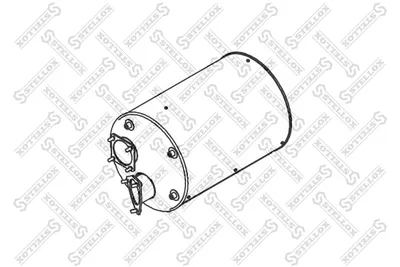 Silenciador central/posterior STELLOX 82-03083-SX