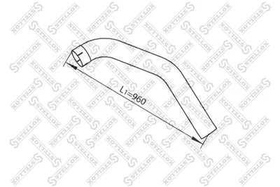 Tubo de escape STELLOX 82-03711-SX