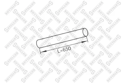 Tubo de escape STELLOX 82-03735-SX