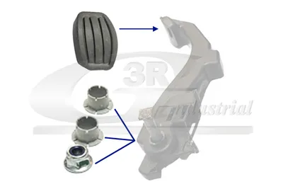 Pedal de embrague Citroën C4 PICASSO II · Peugeot 308 II · Peugeot 308 SW II