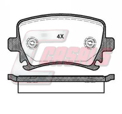 Juego de pastillas de freno Audi A4 B5 · Audi A3 · Audi A4 B5 Avant