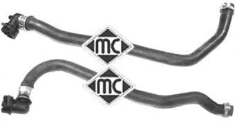 Manguera, intercambiador de calor (calefacción) Citroën C3 I · Citroën C2 · Peugeot 1007