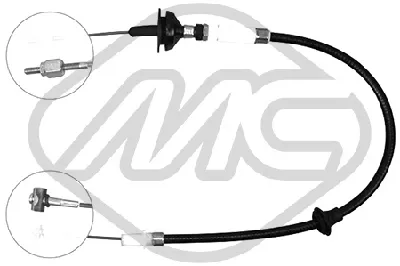 Cable de accionamiento, accionamiento del embrague Seat CORDOBA · Seat IBIZA I · Seat IBIZA II