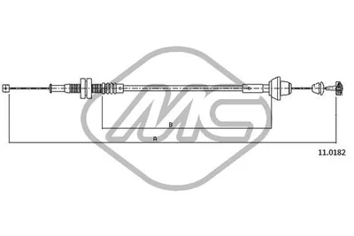 Cable del acelerador Ford ESCORT VI · Ford ESCORT VI Saloon · Ford ESCORT VI Turnier