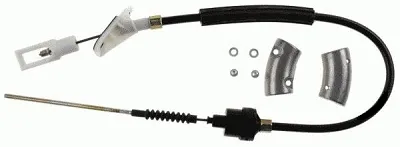 Cable de accionamiento, accionamiento del embrague Fiat PANDA · Fiat 500 · Fiat PANDA Hatchback Van