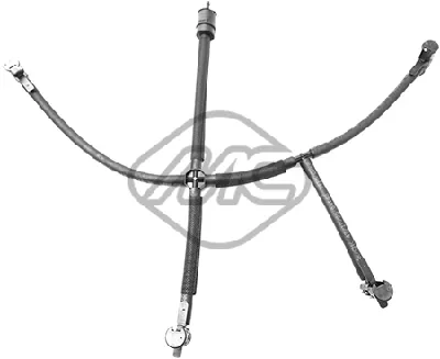 Tubo flexible, combustible de fuga Vw MULTIVAN T5 · Vw TRANSPORTER T5 Platform/Chassis (7JD, 7JE, 7JL, 7JY, 7JZ, 7F · Vw TRANSPORTER T5 Van