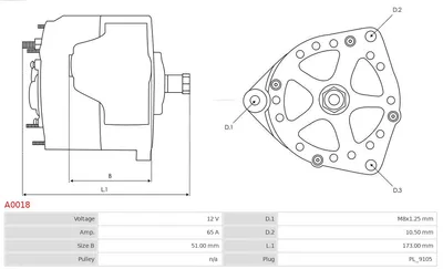 Alternador AS-PL A0018