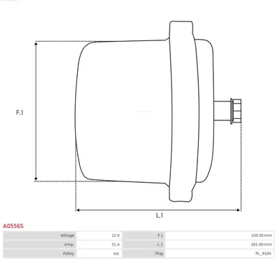 Alternador Vw KAEFER · Vw KARMANN GHIA Coupe · Vw TRANSPORTER T2 Bus