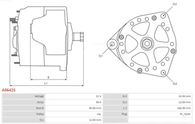 Alternador AS-PL A0642S