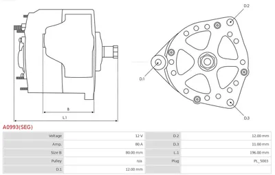 Alternador Audi A4 B7 Avant · Mercedes-Benz VARIO Bus · Mercedes-Benz VARIO Van