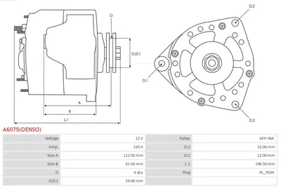 Alternador Alfa Romeo 159 · Alfa Romeo BRERA · Alfa Romeo 159 Sportwagon