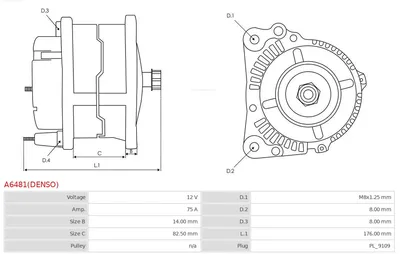 Alternador Audi A3 · Audi A3 Convertible · Chevrolet MATIZ