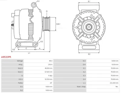 Alternador Audi Q7 · Audi A4 B9 · Audi A4 B9 Avant