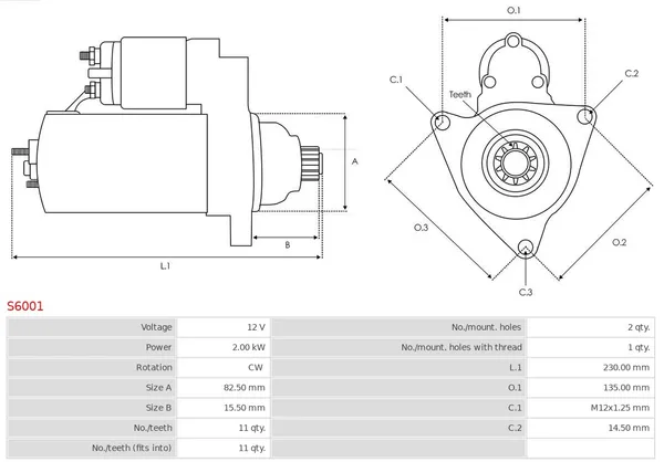 Motor de arranque Toyota LAND CRUISER · Toyota CRESSIDA Saloon · Toyota CROWN