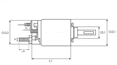 Interruptor magnético, estárter AS-PL SS9237S