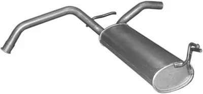 Silenciador posterior Citroën C1 · Peugeot 107 · Toyota AYGO