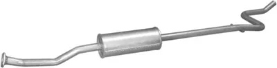 silenciador del medio Citroën C3 Pluriel · Citroën C3 I