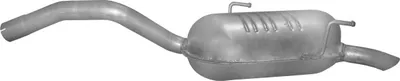 Silenciador posterior Peugeot 807 · Citroën C8 · Lancia PHEDRA