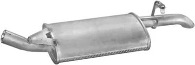 Silenciador posterior Ford FIESTA III