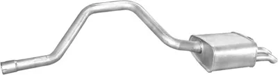 Silenciador posterior Ford MONDEO II Turnier