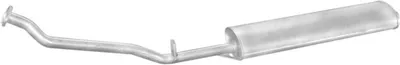 Silenciador posterior Mercedes-Benz MB Bus · Mercedes-Benz MB Van · Mercedes-Benz MB Platform/Chassis