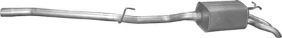 Silenciador posterior Mercedes-Benz E-CLASS