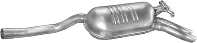 Silenciador posterior Mercedes-Benz E-CLASS · Mercedes-Benz 124 Saloon · Mercedes-Benz 124 Coupe
