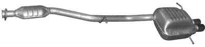 Sistema de gases de escape Mercedes-Benz C-CLASS Coupe